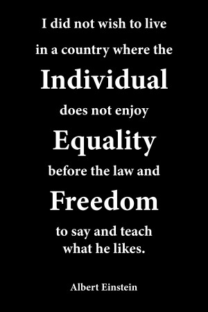 Individual Equality and Freedom 2